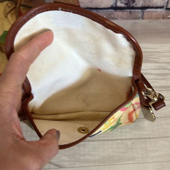 Vintage Dooney & Bourke Wristlet & Duffle Purse BUNDLE Popsicles - Picture 4 of 8